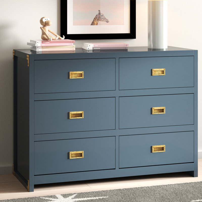 Alexandra 6 Drawer Double Dresser & Reviews AllModern